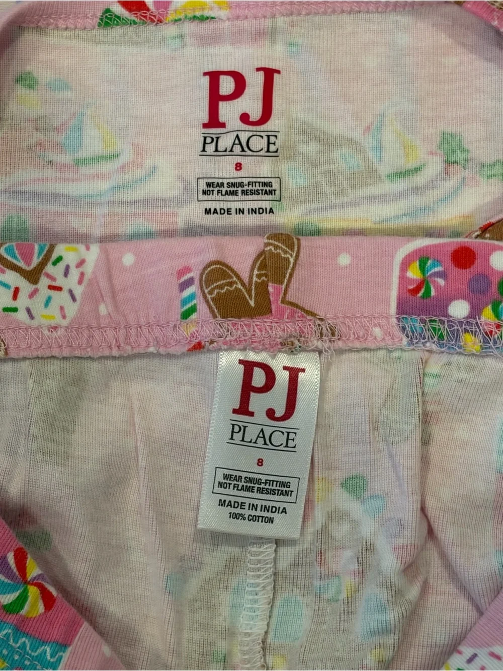The Children’s Place Pink Gingerbread House Holiday Pajama Set 🍪🍭🏡🎄🎅🏻💖